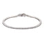 Sterling Silver Minimalist Moissanite Zircon Bracelet for Women