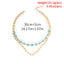 Devil's Eye Layered Alloy Pendant Necklace for Women