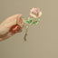 Streetwear Floral Alloy Hair Claw Clip - Korean Style Rose Design