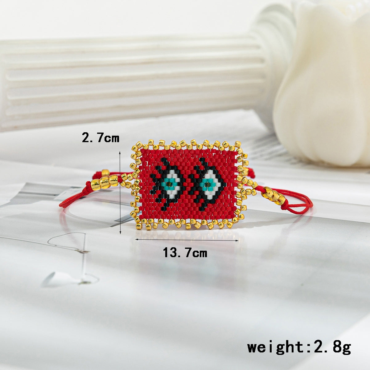 Handmade Palm Eye & Miyuki Bead Ethnic Style Women's Bracelet Set