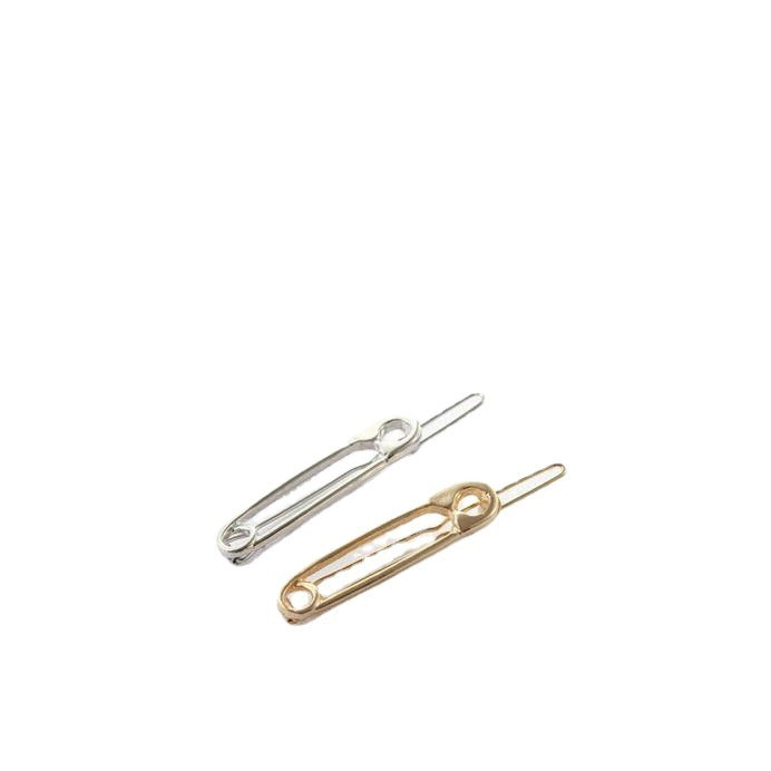 Simple Pin Shape Hairpin Side Clip for Women - Minimalist Hair Accessories