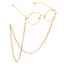 Minimalist Gold Metal Glasses Chain - Anti-Slip Design