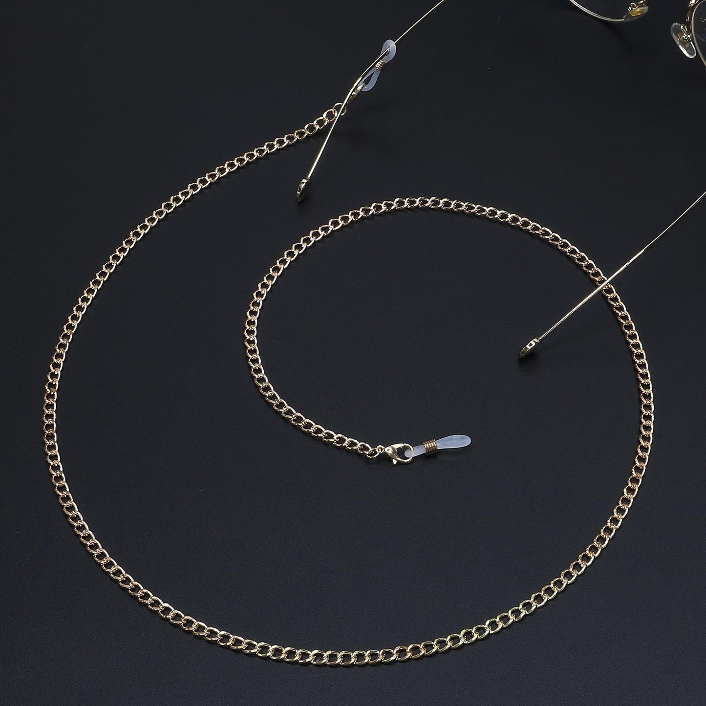 Minimalist Gold Metal Glasses Chain - Anti-Slip Design