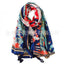 Women's Summer Cotton Linen Silk Scarf with Tassel Print - Sunshade Beach Shawl