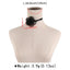 Sweet Artistic Rose Bow Tie Choker Necklace