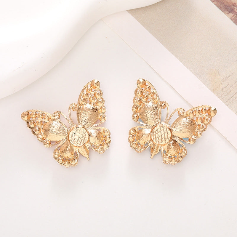 Sweet Butterfly Zircon Pearl Gemstone Shoe Charms & Phone Case Accessories