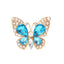 Sweet Butterfly Zircon Pearl Gemstone Shoe Charms & Phone Case Accessories