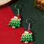 Sweet Christmas Tree Resin Drop Earrings for Girls