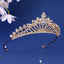 Sweet Alloy Rhinestone Crown for Weddings and Special Occasions