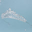 Sweet Alloy Rhinestone Crown for Weddings and Special Occasions