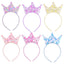 Sweet Crown Sequin Hair Band for Girls - Princess Tiara Headband Gift