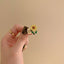 Sunflower Alloy Hair Claw Clip - Small Floral Hair Accessory