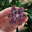 Sweet Crystal Flower Rhinestone Hair Tie and Rubber Band Headpiece