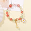 Sweet Daisy Crystal Beaded Women's Bracelet