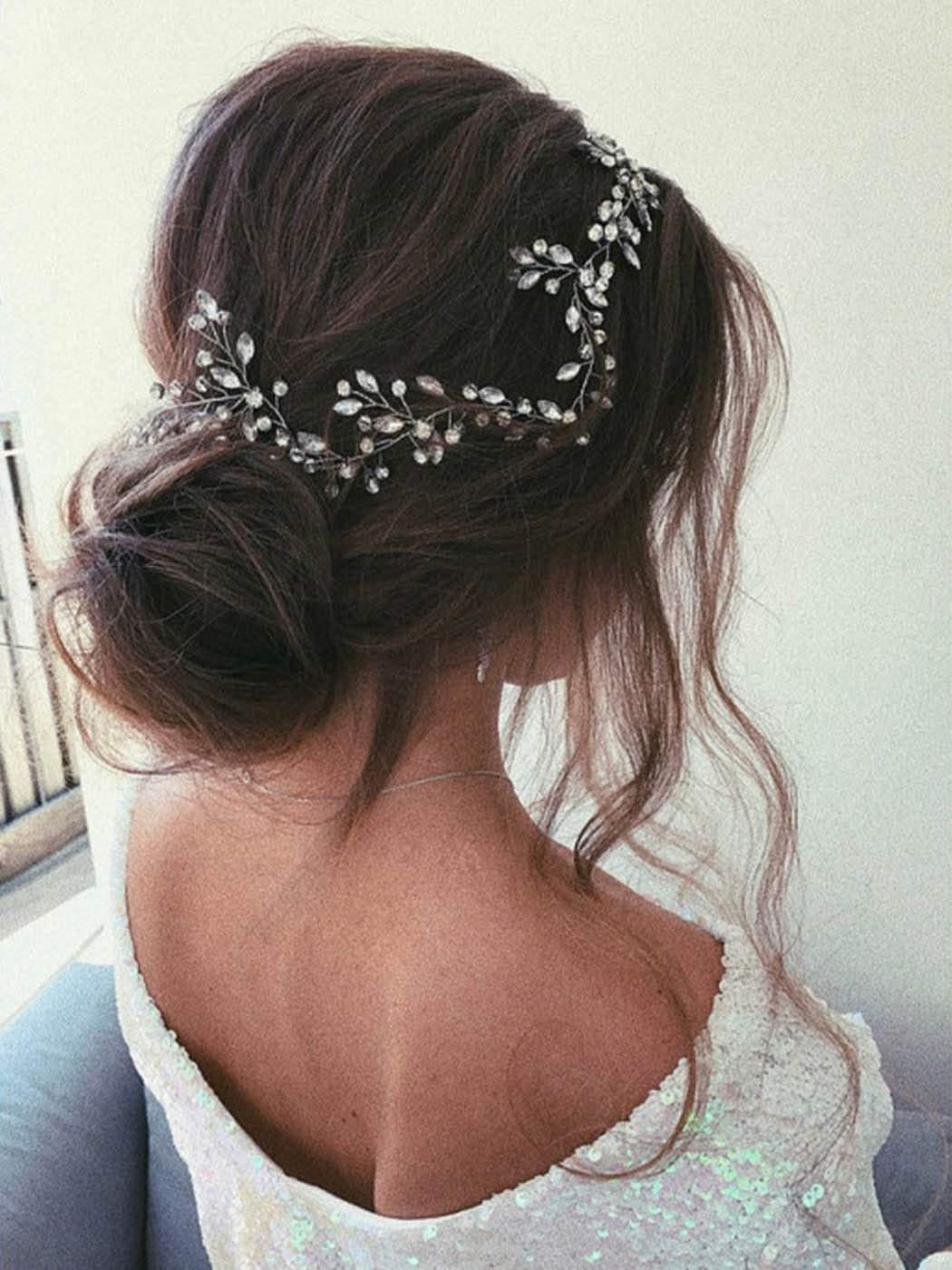 Sweet Flower Crystal Beaded Bridal Hairband