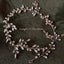 Sweet Flower Crystal Beaded Bridal Hairband