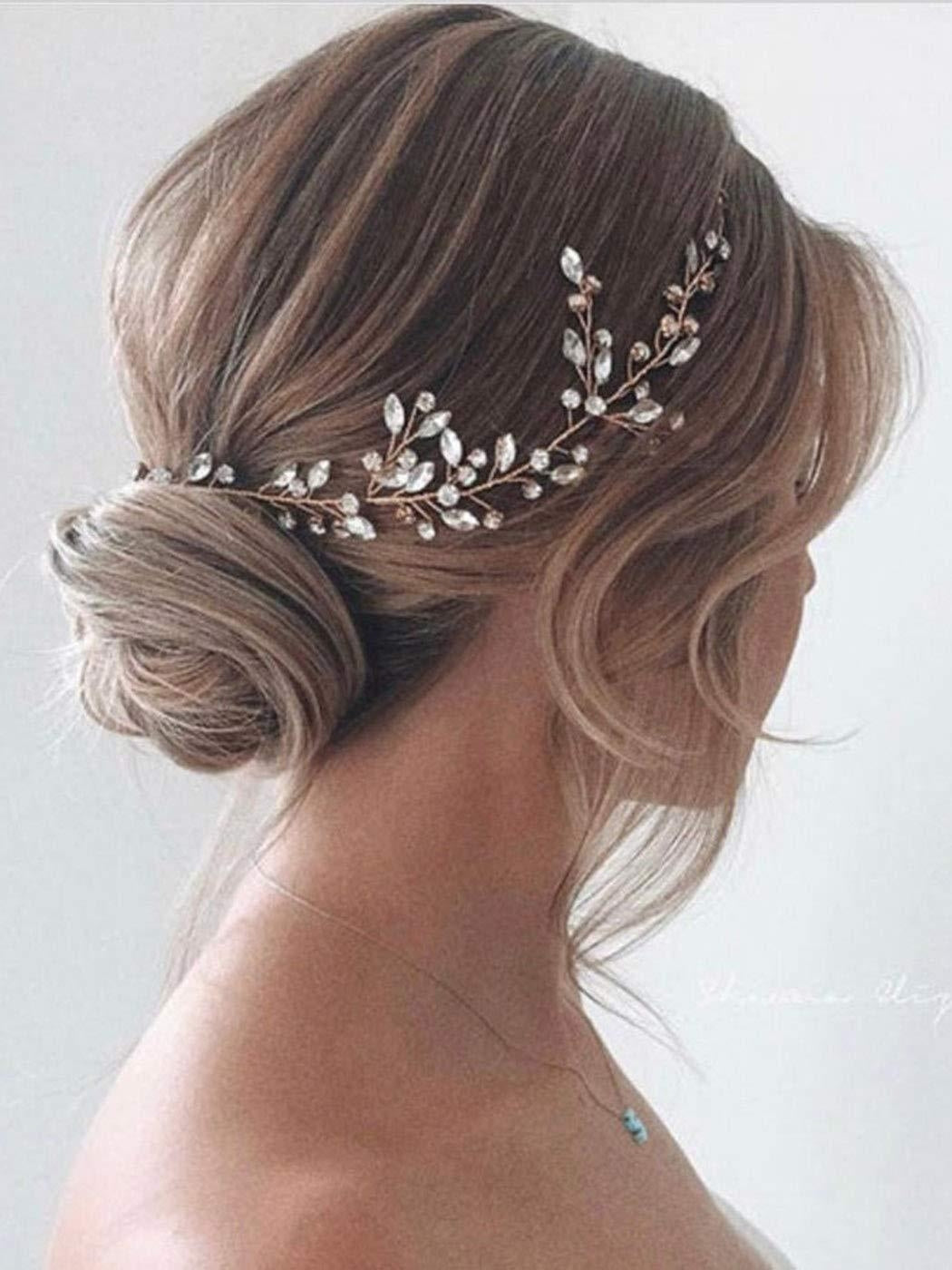 Sweet Flower Crystal Beaded Bridal Hairband