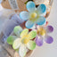 Sweet Floral Gradient Candy Color Hair Claw Clip