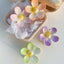 Sweet Floral Gradient Candy Color Hair Claw Clip