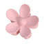 Sweet Matte Flower Resin Hair Claw Clip for Women