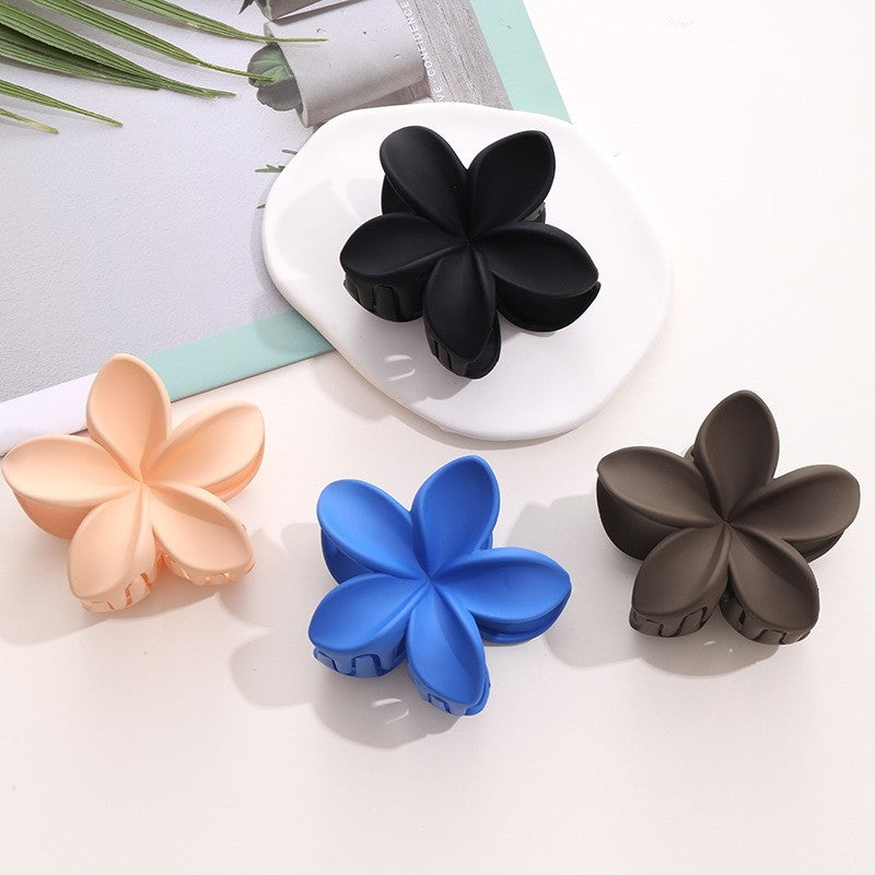 Sweet Frangipani Resin Hair Claw Clips - Colorful and Versatile Hair Accessories