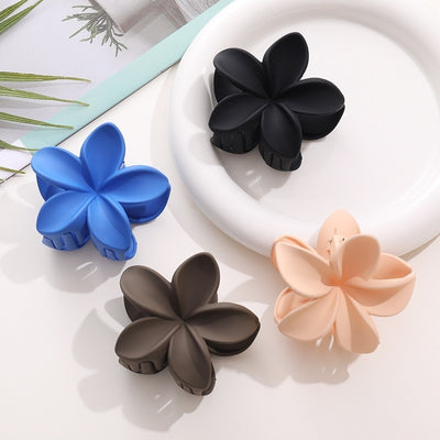 Sweet Frangipani Resin Hair Claw Clips - Colorful and Versatile Hair Accessories