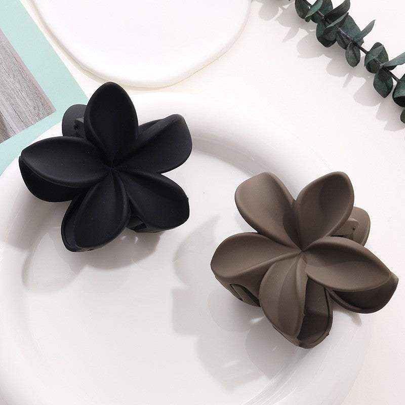 Sweet Frangipani Resin Hair Claw Clips - Colorful and Versatile Hair Accessories