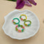 Sweet Flower Seed Bead Colorful Women's Rings