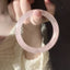 Sweet Geometric Pastel Resin Women's Bangle Bracelet