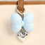 Sweet Heart Bow Knot Macaron Keychain Pendant