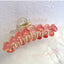 Sweet Heart Shape Hair Claw Clip - Large Summer Fresh Design 2022