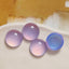 Sweet Round Jelly Resin DIY Accessories for Earrings, Hair Clips, and Phone Cases