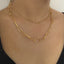 Sweet Simple Vintage Circle Alloy Layered Women's Necklace Set