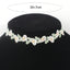 Sweet Floral Lace Choker Necklace Set for Women