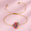 Sweet Bohemian Heart Shape Friendship Rope Bracelets