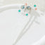 Sweet Star U-Shaped Alloy Hairpin - Hand-Woven European and American Style