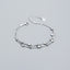 Sweet Star Double-Layer Sterling Silver Bead Bracelet