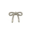 Thin Edges Hollow Bow Alloy Metal Button for Sweater and Coat DIY Accessories