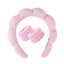 Twist Sponge Headband for Girls - Premium Towel Cloth Hair Band for Face Wash and Makeup