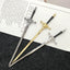 Unisex Chinoiserie Retro Geometric Sword Alloy Hairpin - Modern Ethnic Style Hanfu Headdress