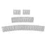 Unisex Retro Alloy Plating Insert Comb and Invisible Hairpin Headband for Bangs Finishing