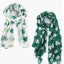 Unisex Shamrock Print Polyester Scarf for St. Patrick's Day