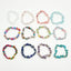 Bohemian Geometric Natural Stone Multicolor Elastic Bracelets