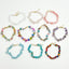 Bohemian Geometric Natural Stone Multicolor Elastic Bracelets