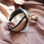 Vacation Color Block Raffia Straw Woven Hair Band
