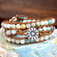 Ethnic Style Natural Stone Beaded Multi-Layer Braided Bracelet