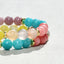 Vacation Handmade Crystal Beaded Women's Bracelets - 2024 Colorful Energy Balance Yoga Jewelry