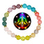 Vacation Handmade Crystal Beaded Women's Bracelets - 2024 Colorful Energy Balance Yoga Jewelry