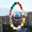 Vacation Handmade Crystal Beaded Women's Bracelets - 2024 Colorful Energy Balance Yoga Jewelry