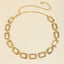 Modern Alloy Tassel Chain Belt for Women - Minimalist Style Fashion Accessory
